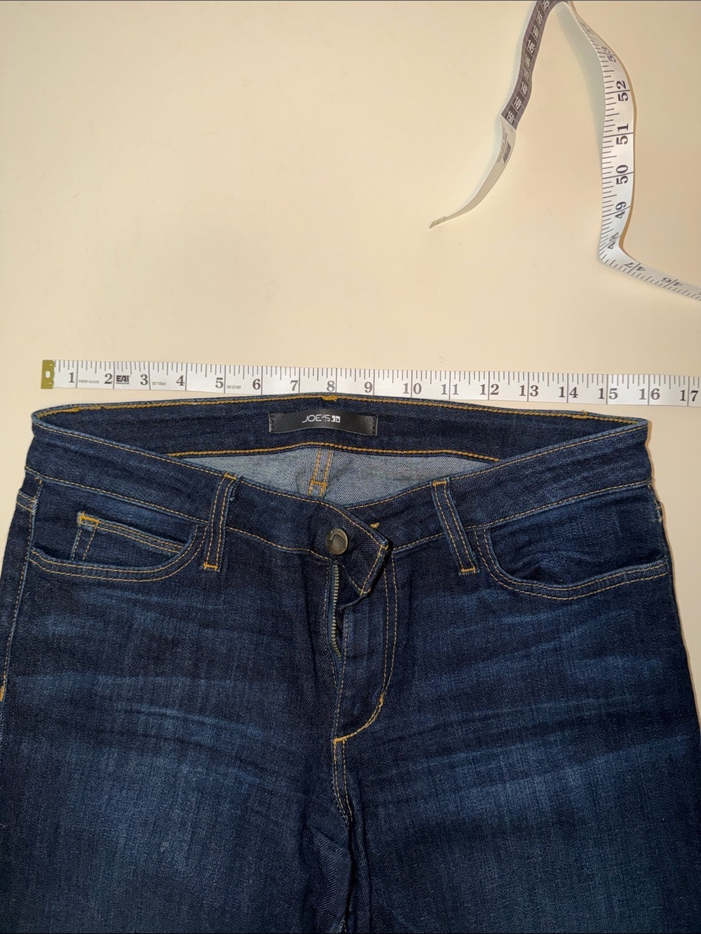 Joe's Jeans Dark Indigo Flare Jeans - Picture 2 of 5